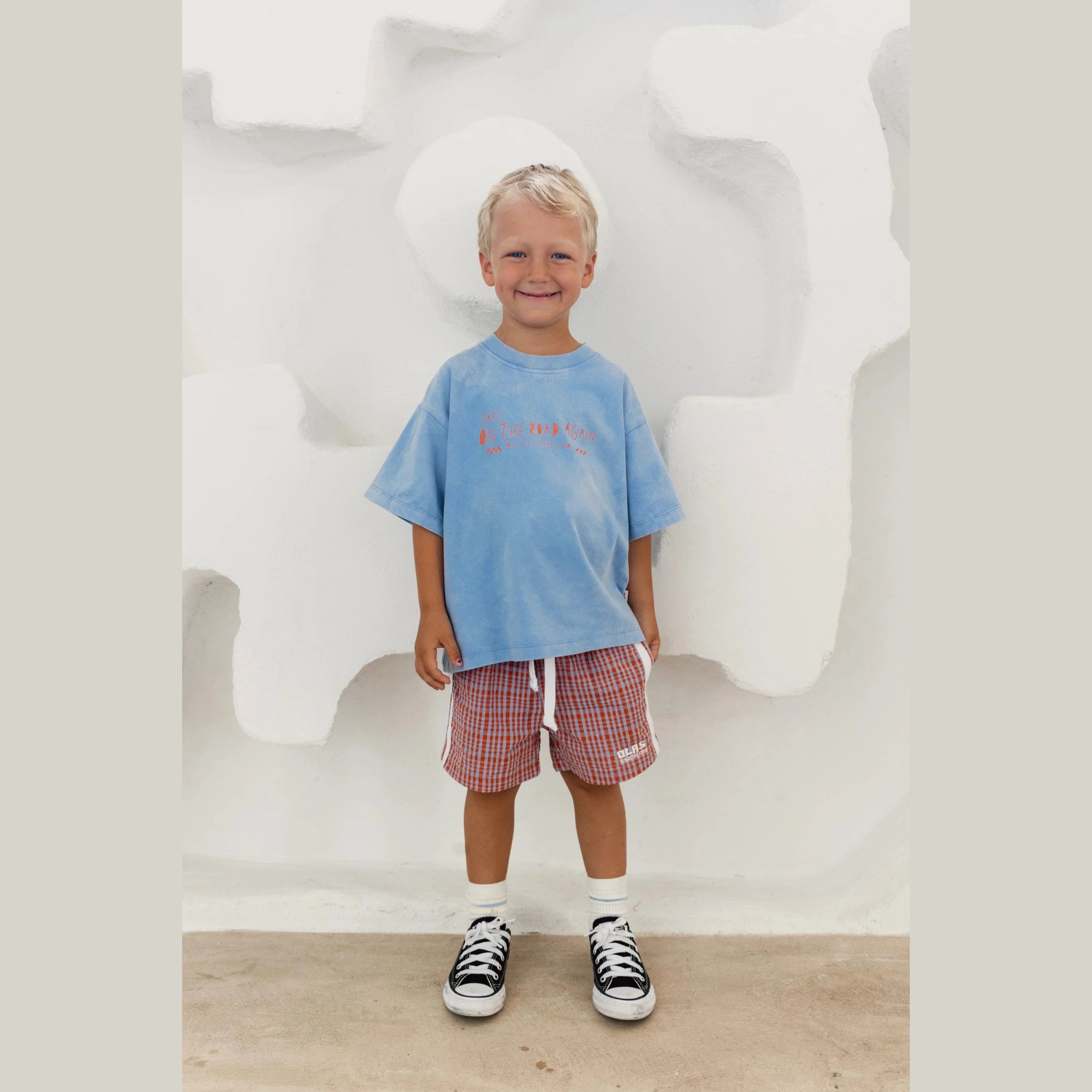 OLAS SUPPLY Traveller mini tee - Blue
