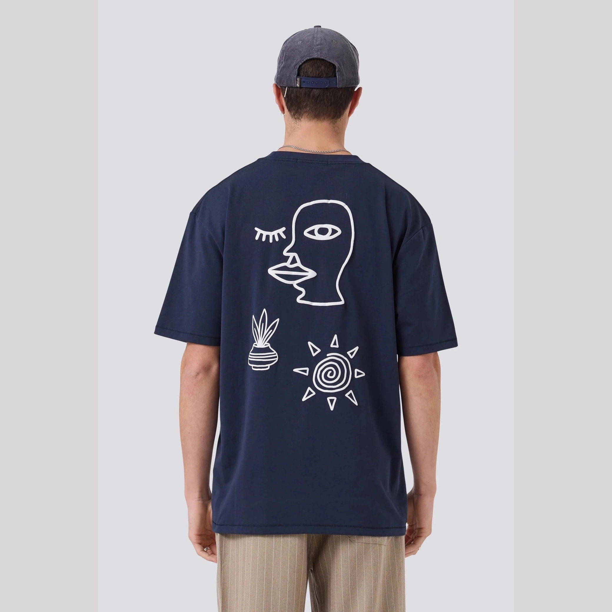 BARNEY COOLS Greco tee - Slate