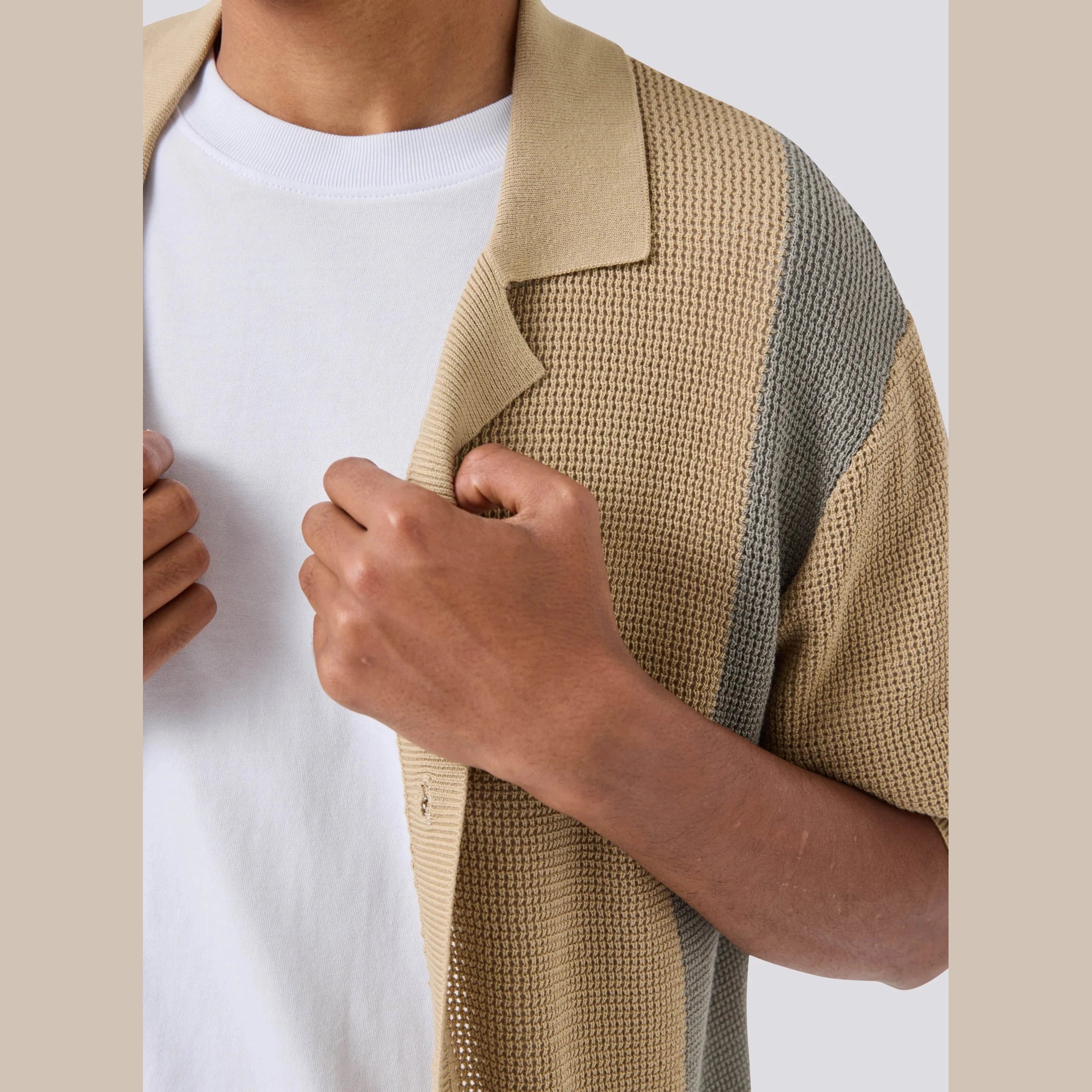 BARNEY COOLS Knit shirt - Beige