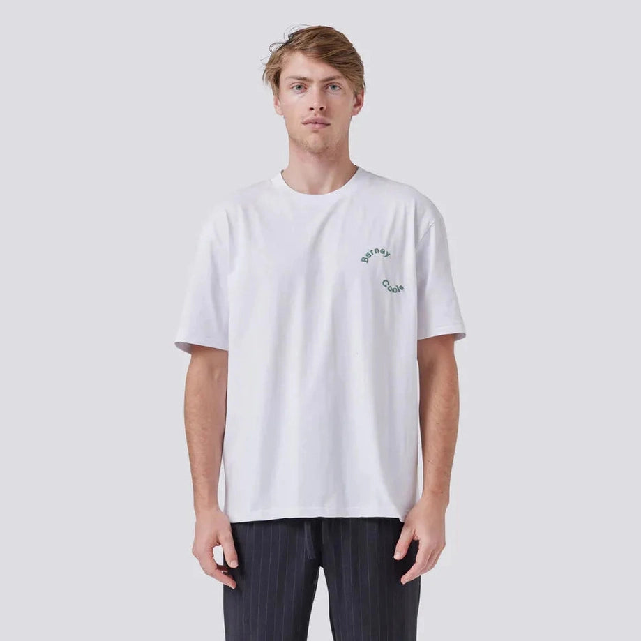Barney Cools Path Tee White