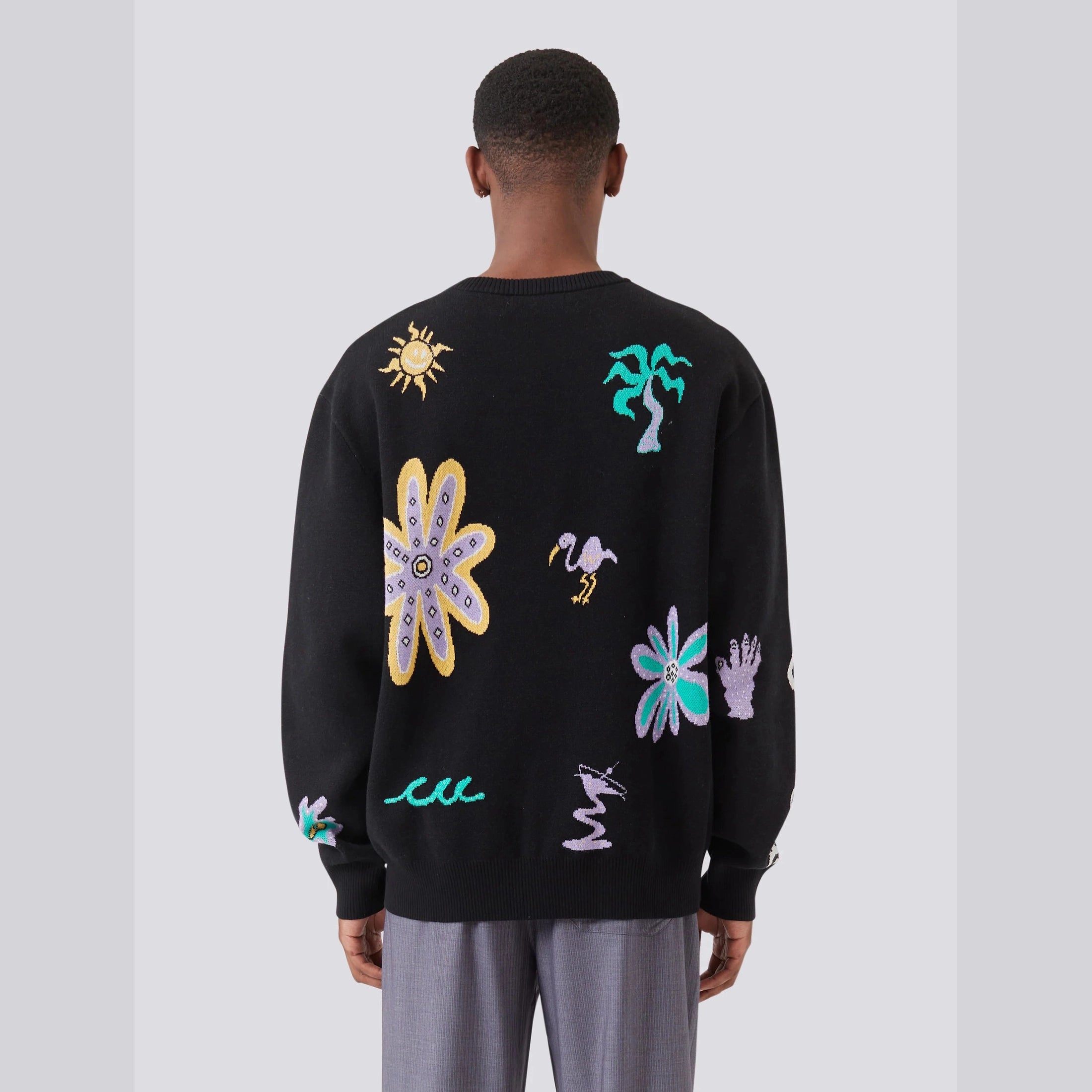 BARNEY COOLS Planet knit - Black