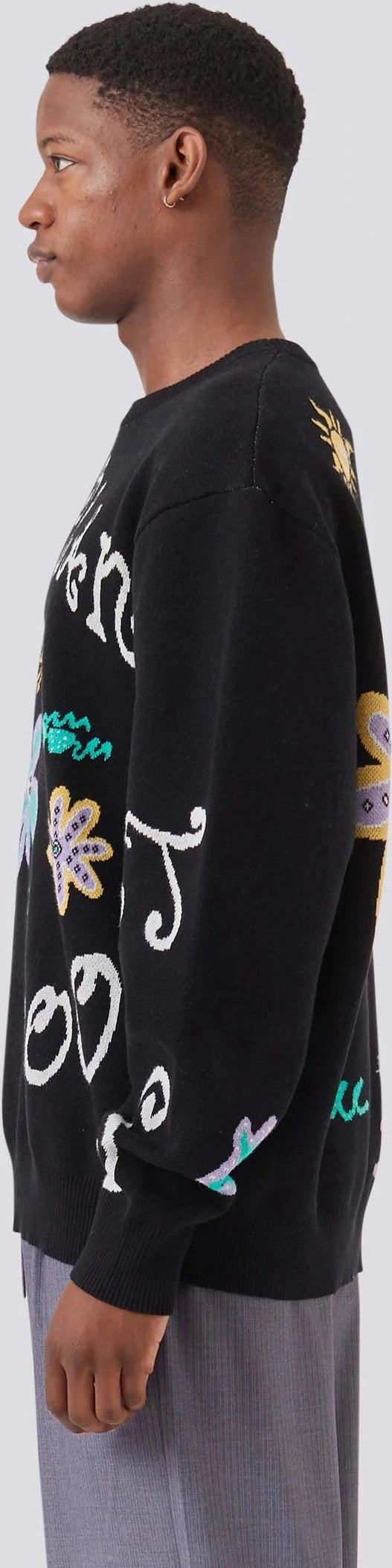 BARNEY COOLS Planet knit - Black