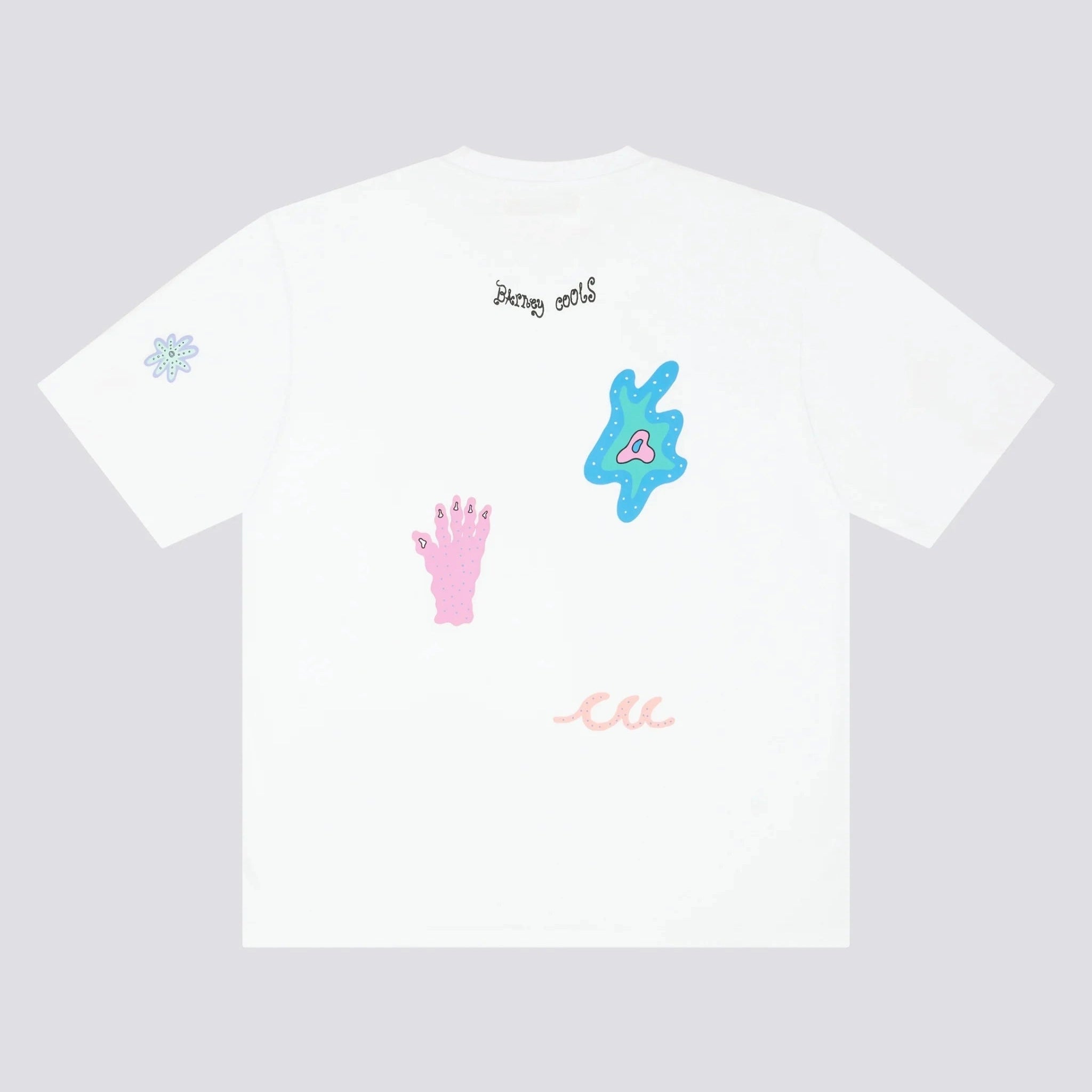 BARNEY COOLS Planet tee - White