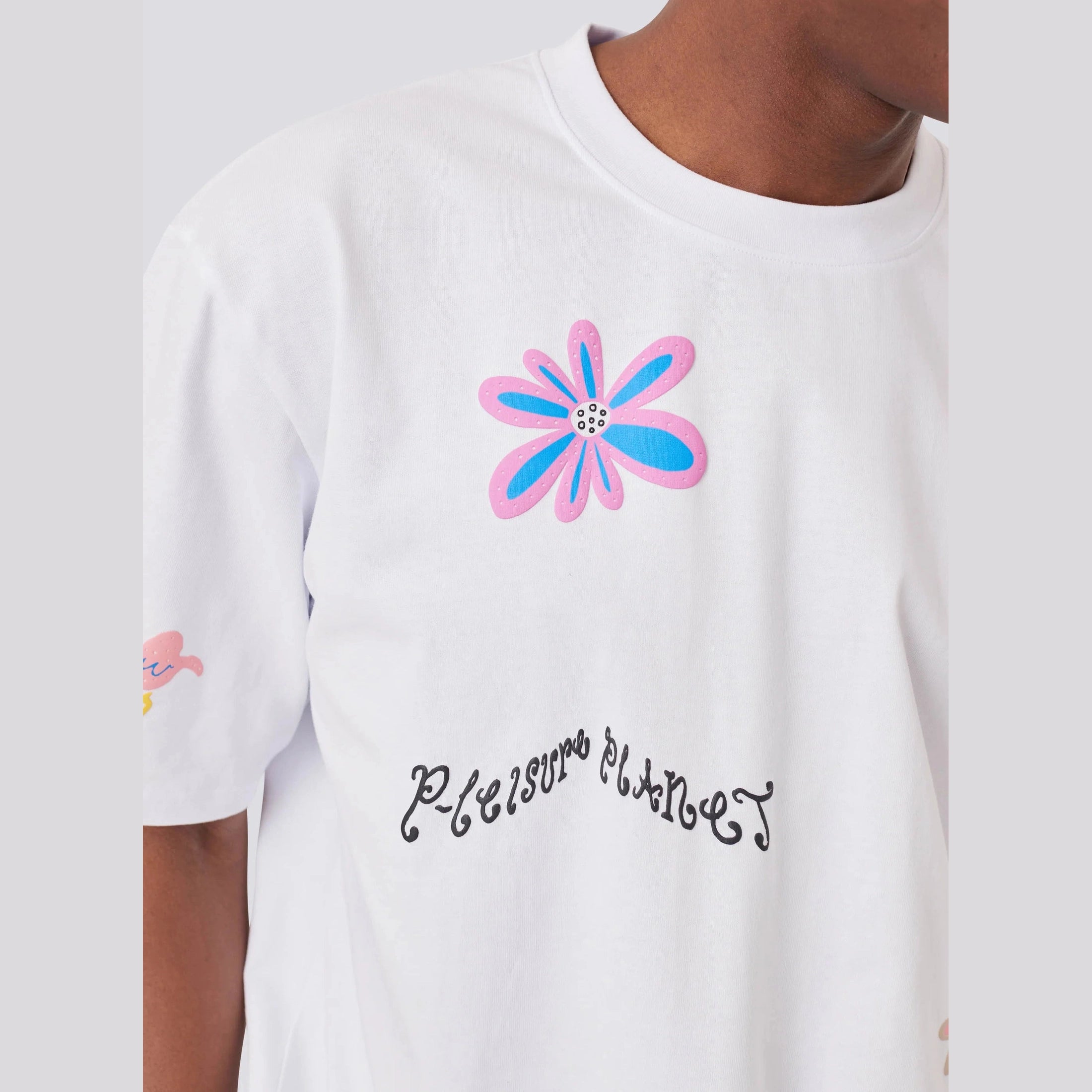 BARNEY COOLS Planet tee - White