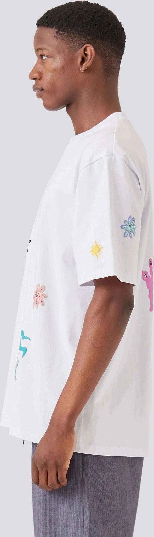BARNEY COOLS Planet tee - White
