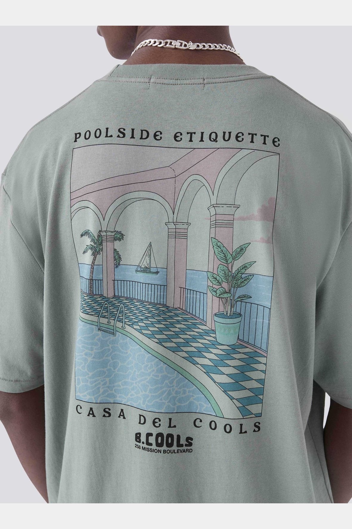 Barney Cools Mission Homie Tee - Emerald