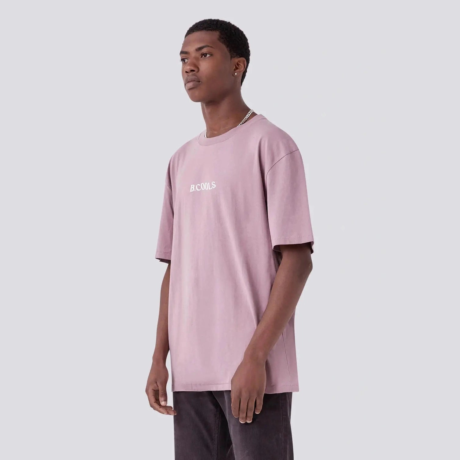 Barney Cools Realised Tee - Dusty Lilac