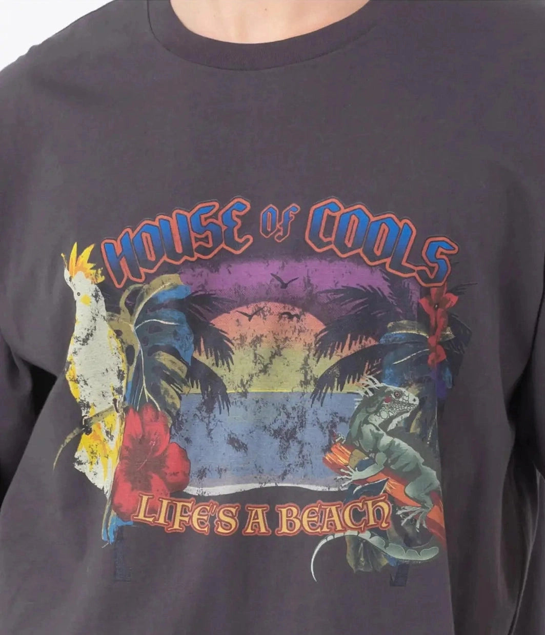 Barney cools bermuda homie tee pigment black