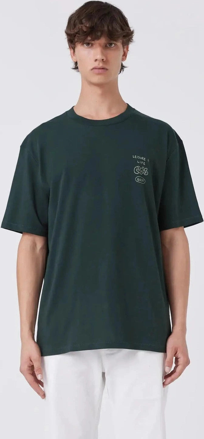 Barney cools leisure life homie tee forest