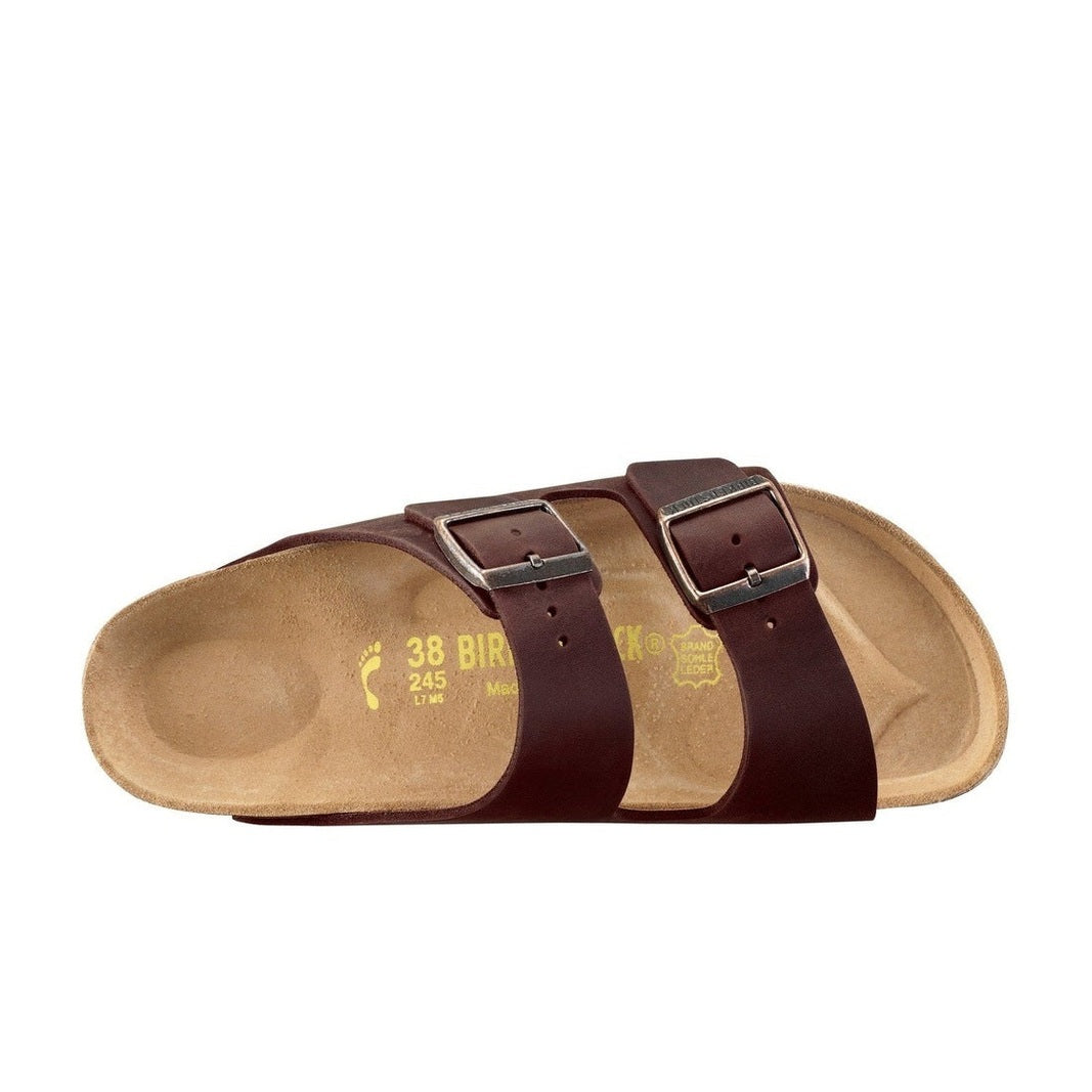 Birkenstock arizona habana oiled leather regular