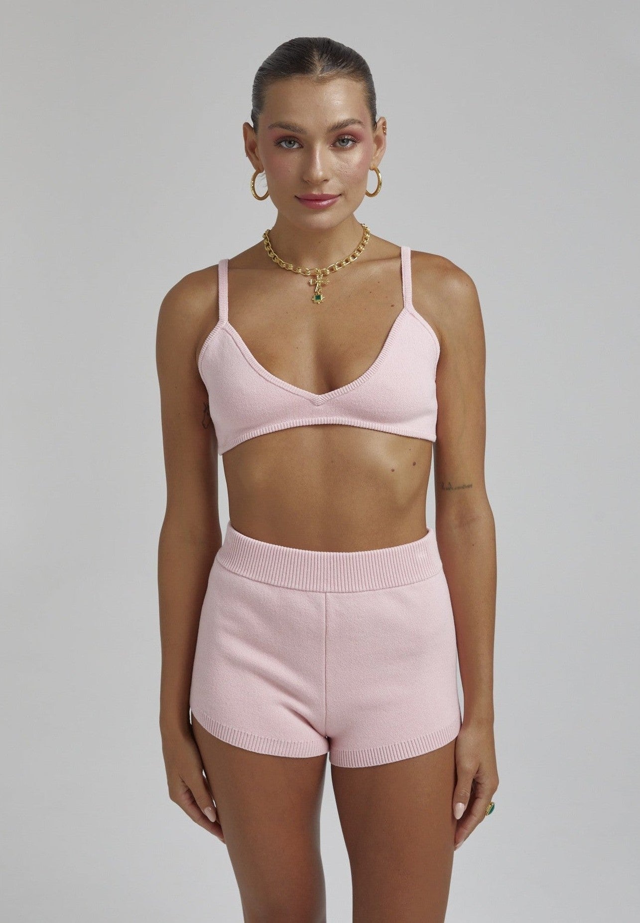 SUMMI SUMMI Knit bralette - Blush