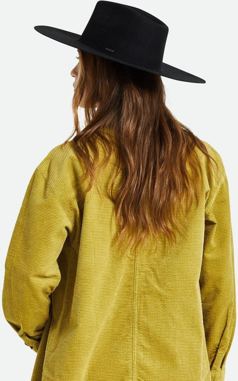 Brixton primrose felt fedora black