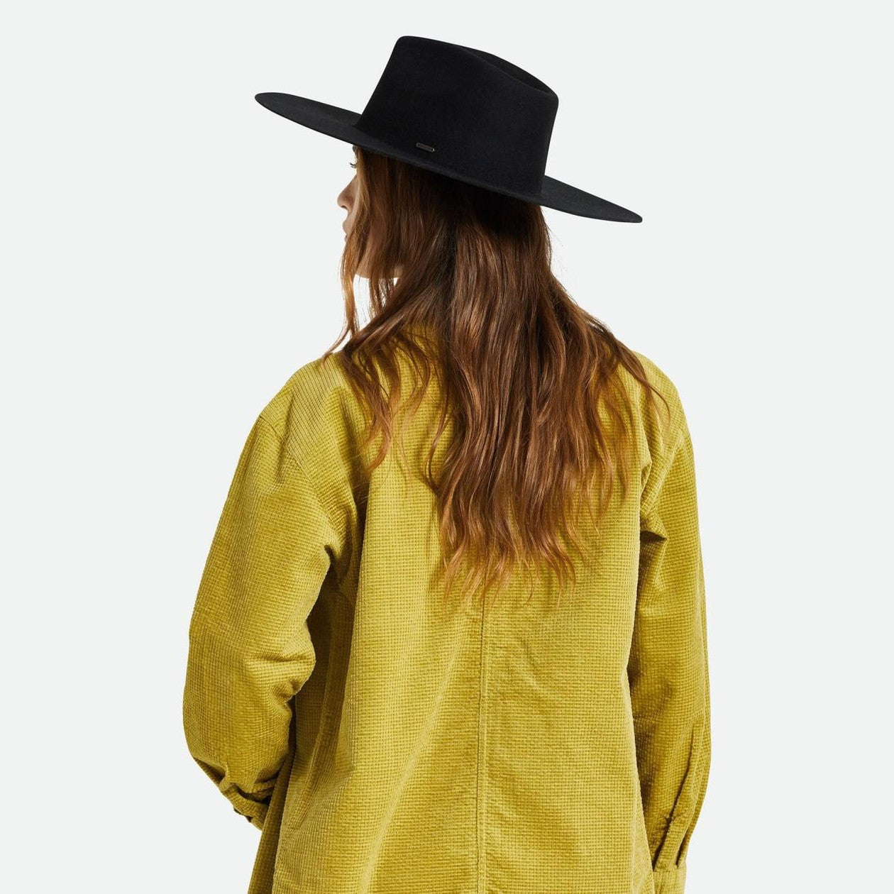 Brixton primrose felt fedora black