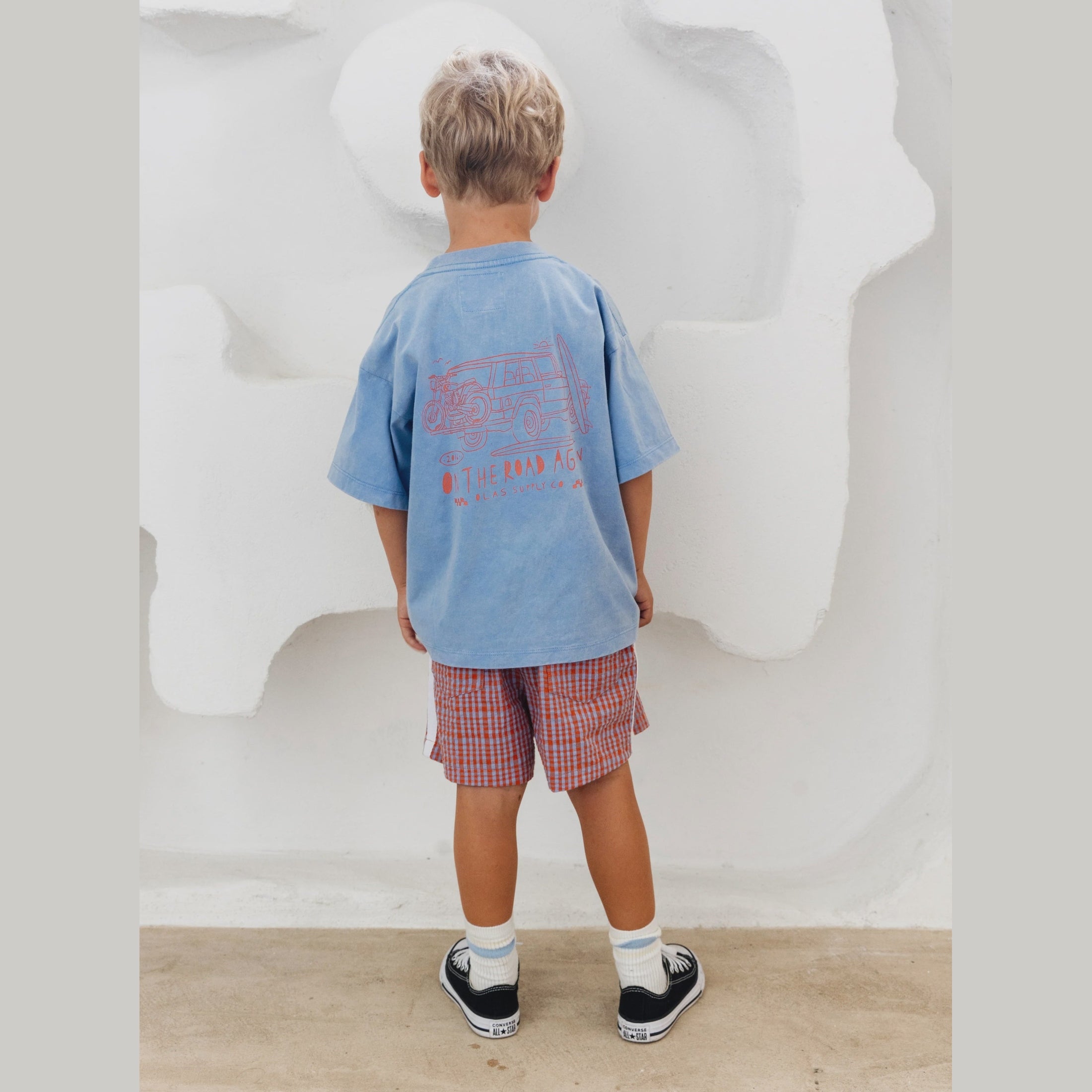 OLAS SUPPLY Traveller mini tee - Blue