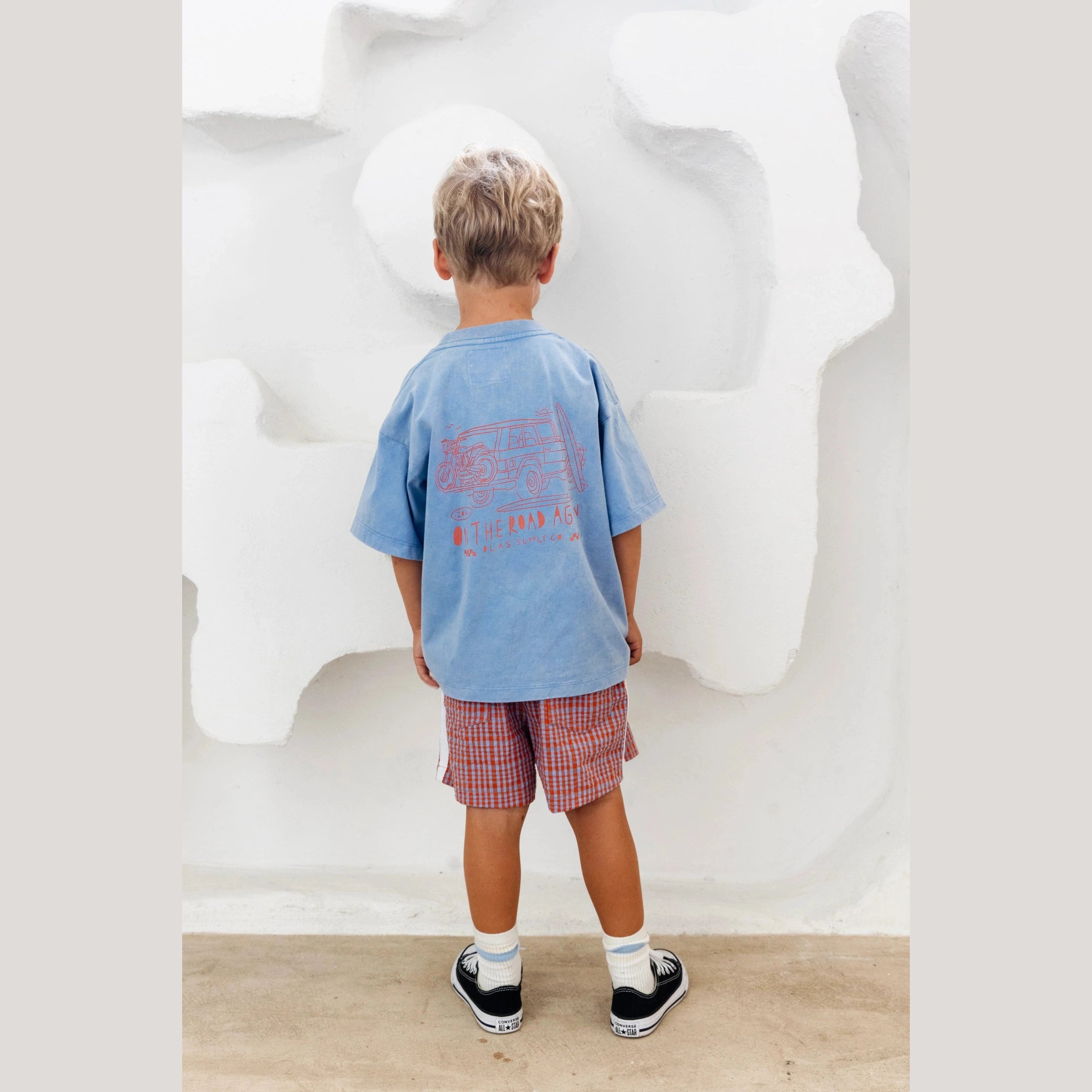 OLAS SUPPLY Traveller mini tee - Blue