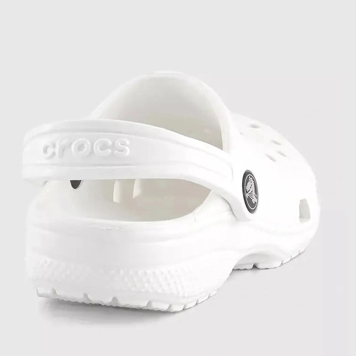 CROCS - kids classic clogs - white