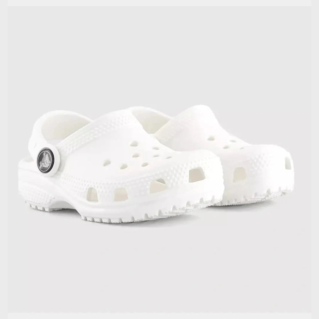 CROCS - toddler classic clog - white