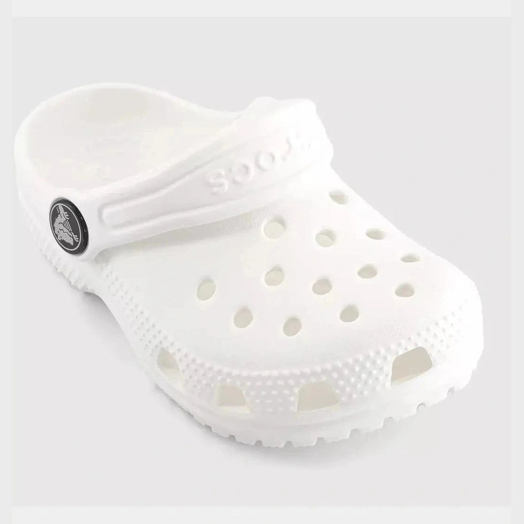 CROCS - toddler classic clog - white