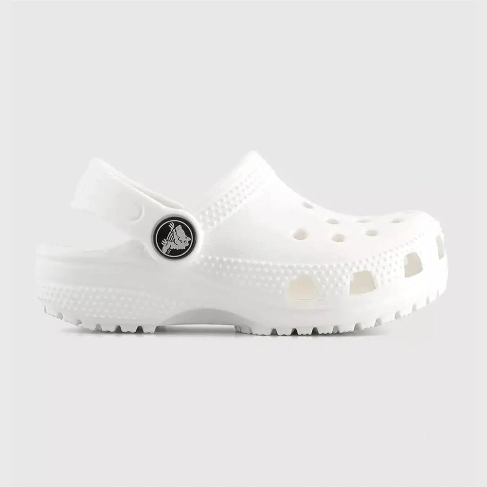 CROCS - toddler classic clog - white