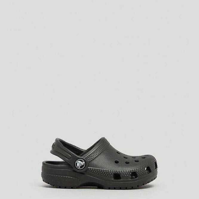 CROCS - toddler classic clogs - black