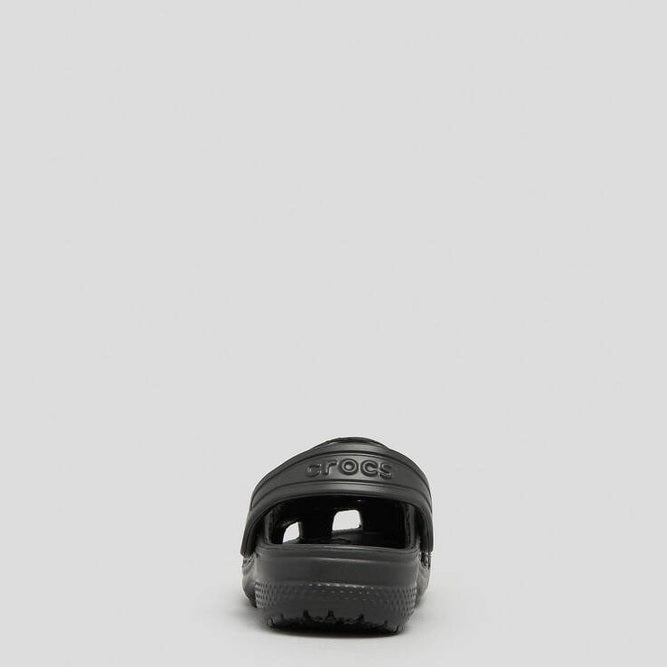 CROCS - toddler classic clogs - black