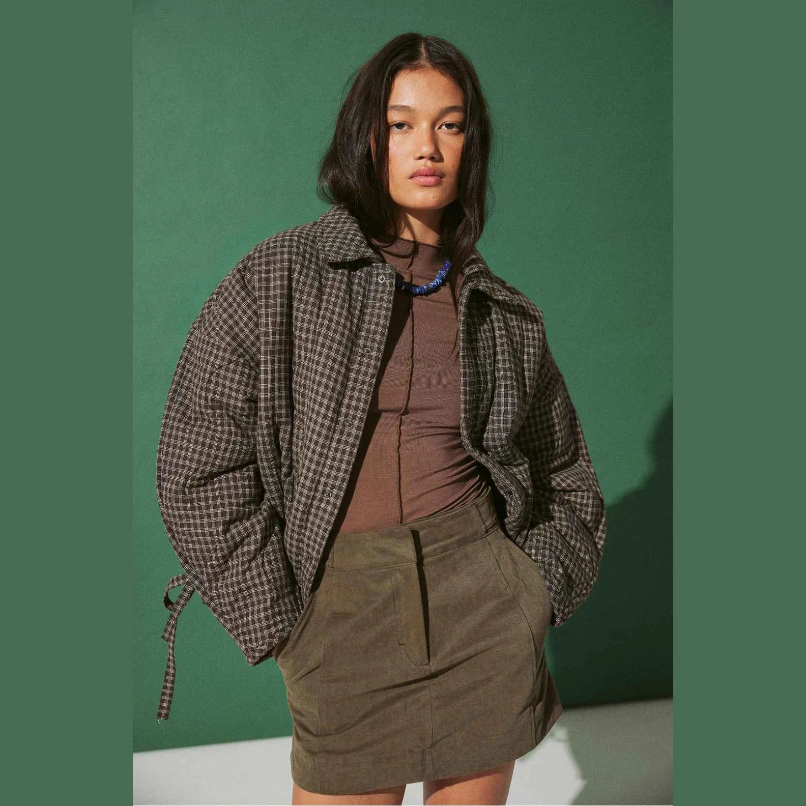 ARCAA Matteo jacket - Expresso check