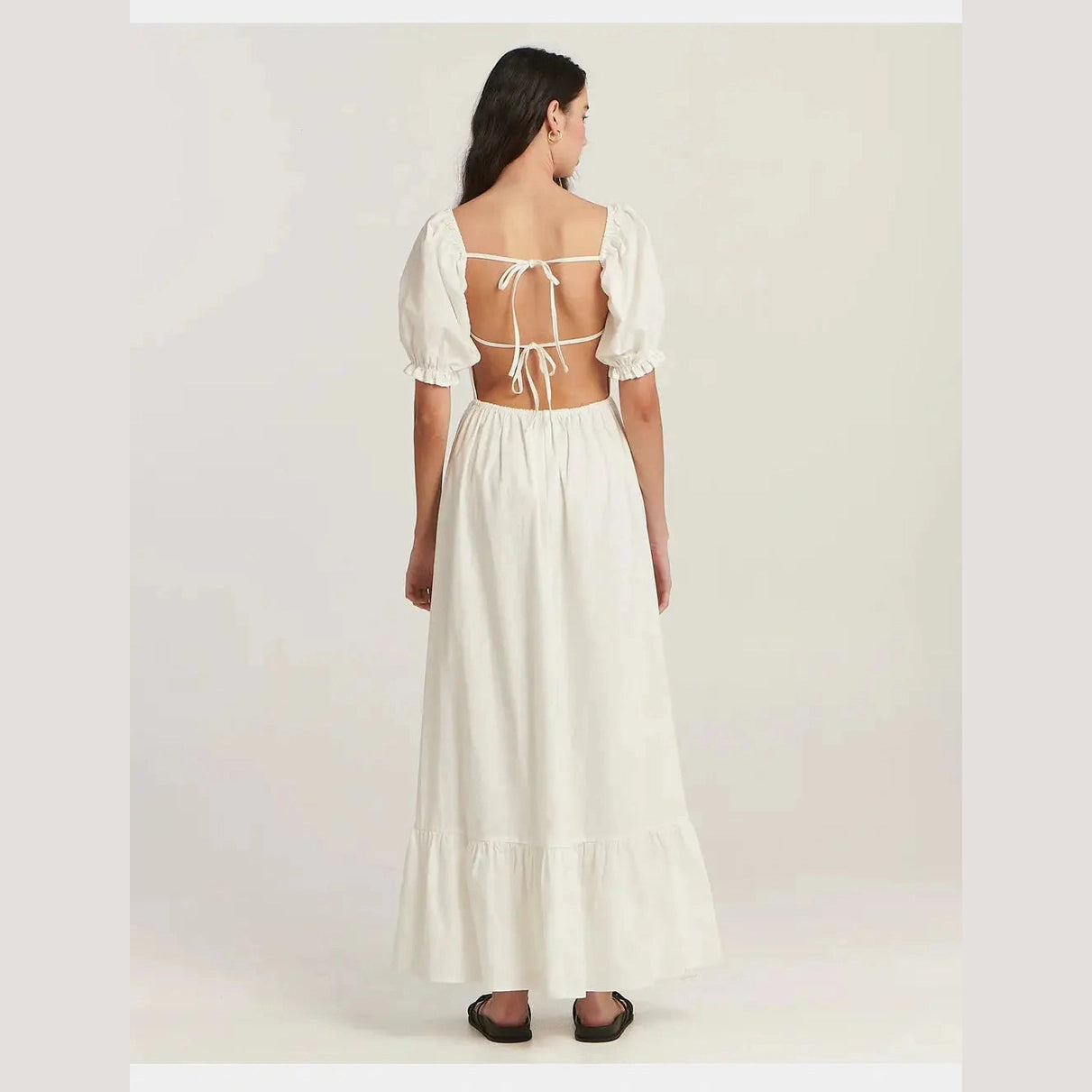 Charlie holiday paris maxi dress - white