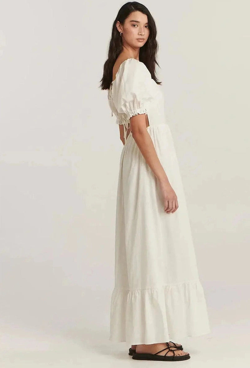 Charlie holiday paris maxi dress - white