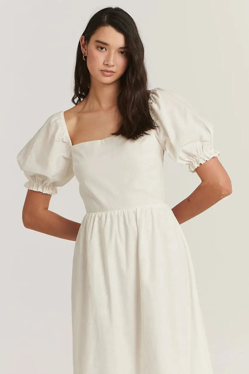 CHARLIE HOLIDAY paris maxi dress - white CHARLIE HOLIDAY paris maxi dress - white