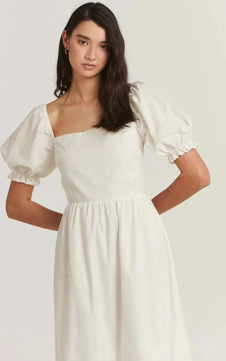 Charlie holiday paris maxi dress - white