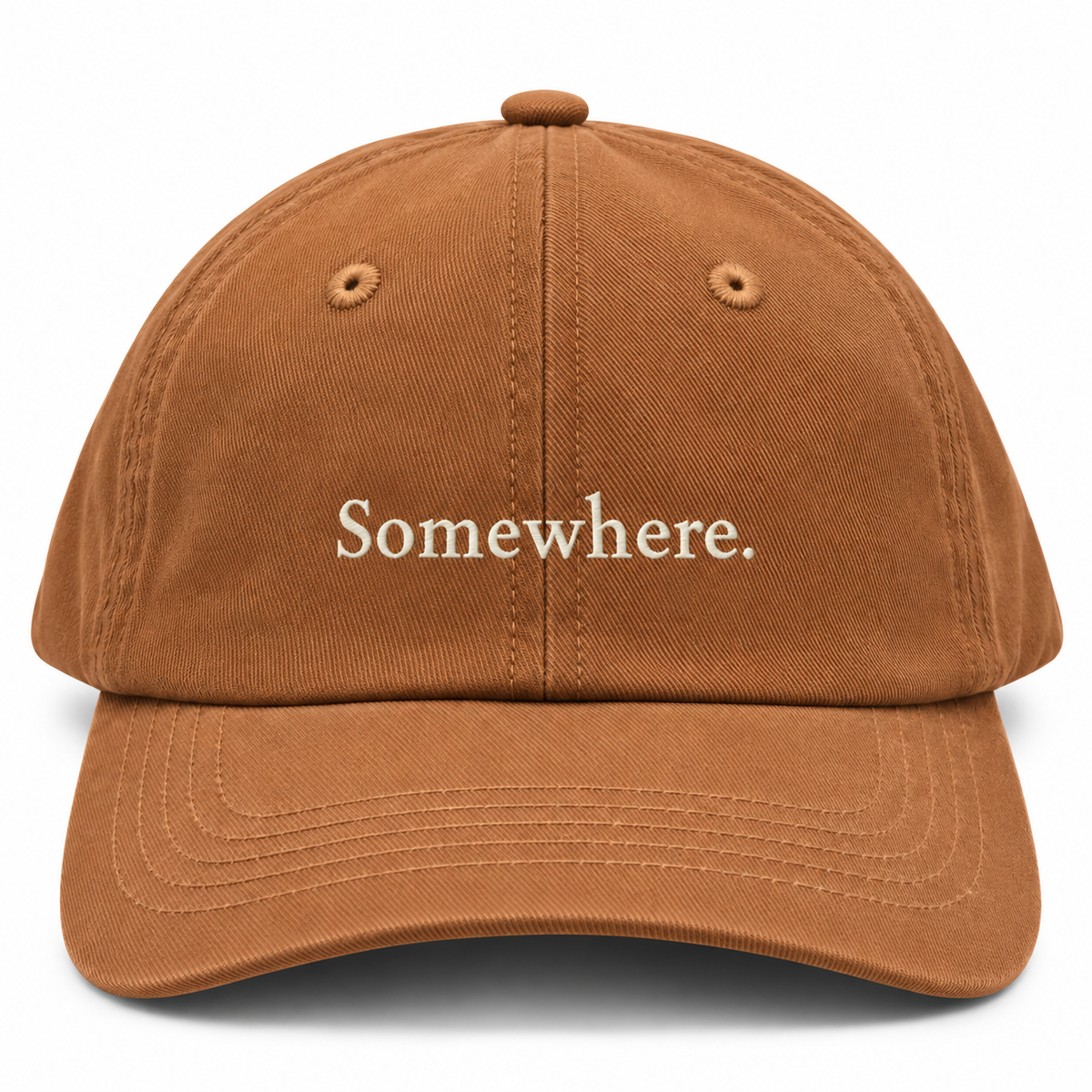Somewhere Dad Cap - Rust