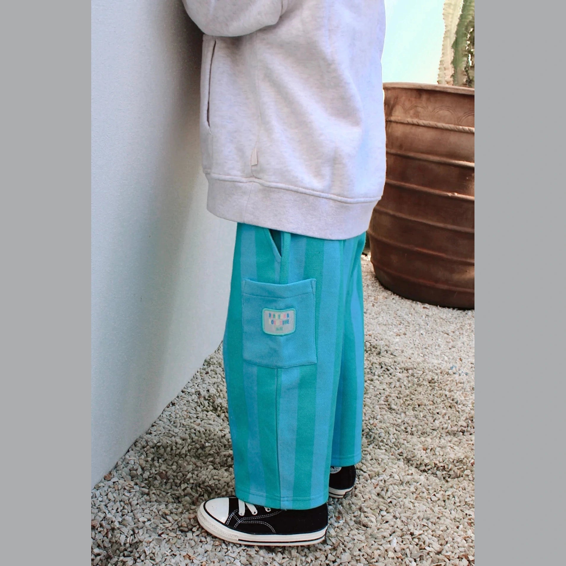 OLAS SUPPLY Rascal Mini Pant - Jungle Stripe