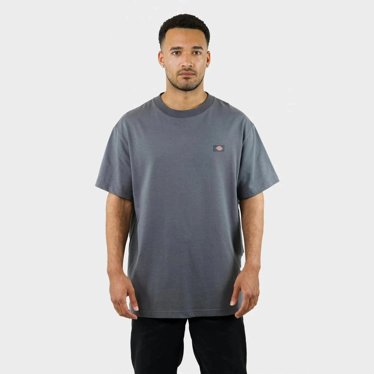 Dickies Double Double Oversized Heavy Weight Tee - Graphite