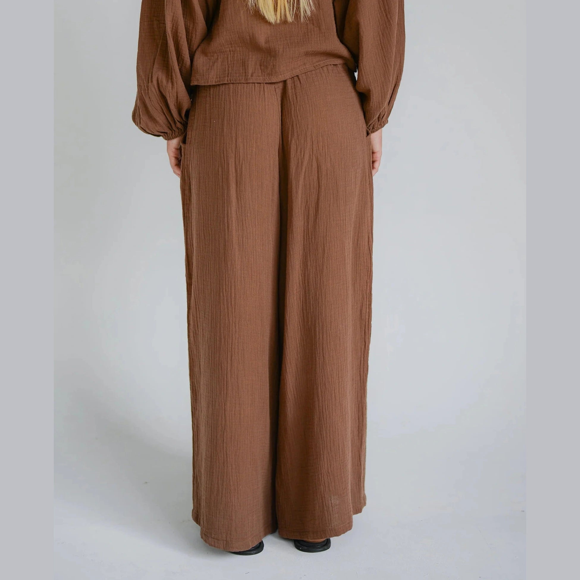 THE BARE ROAD Ivy Pant - Chocolate