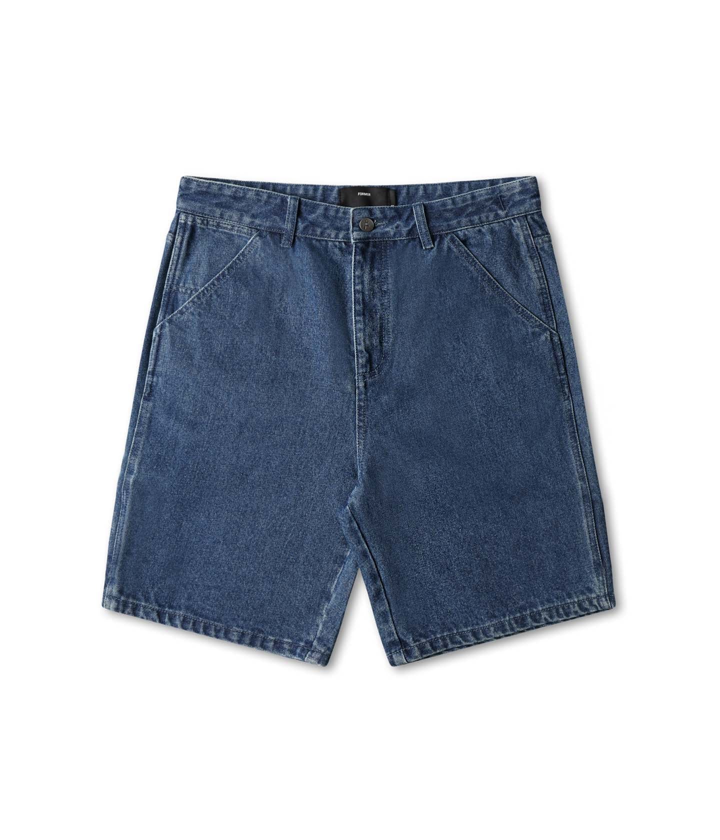 FORMER Reynolds 21" denim short - Dark blue