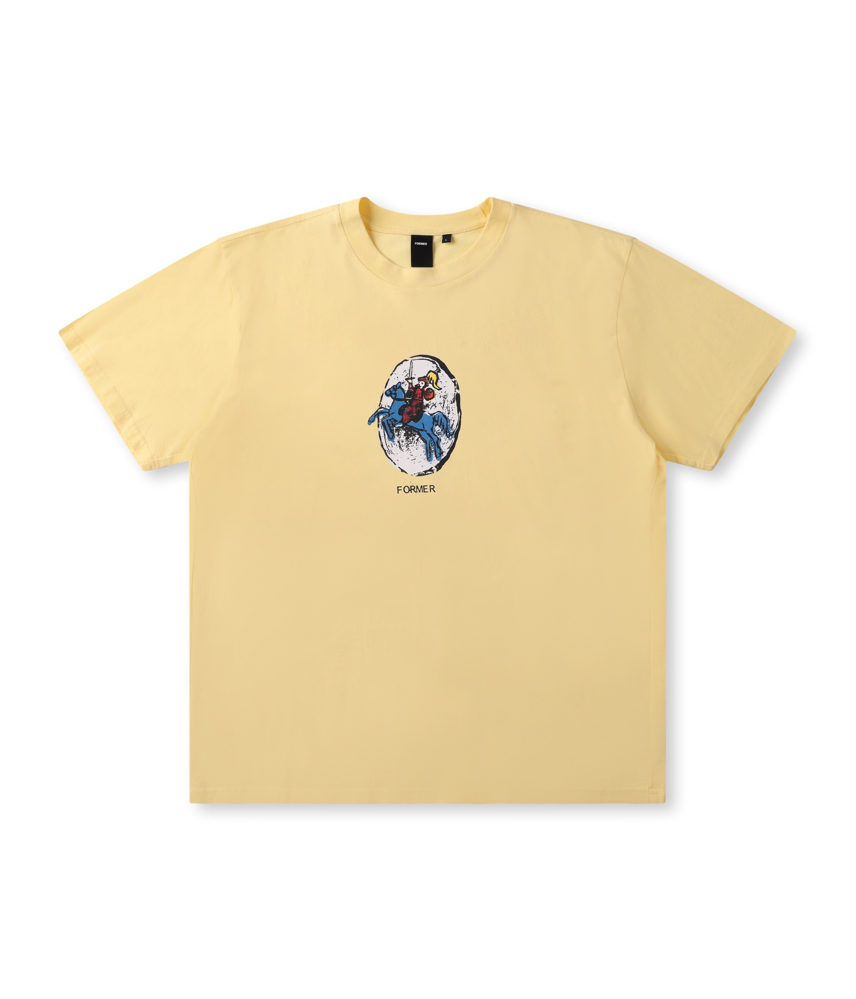 FORMER Parliament t-shirt - Washed flax