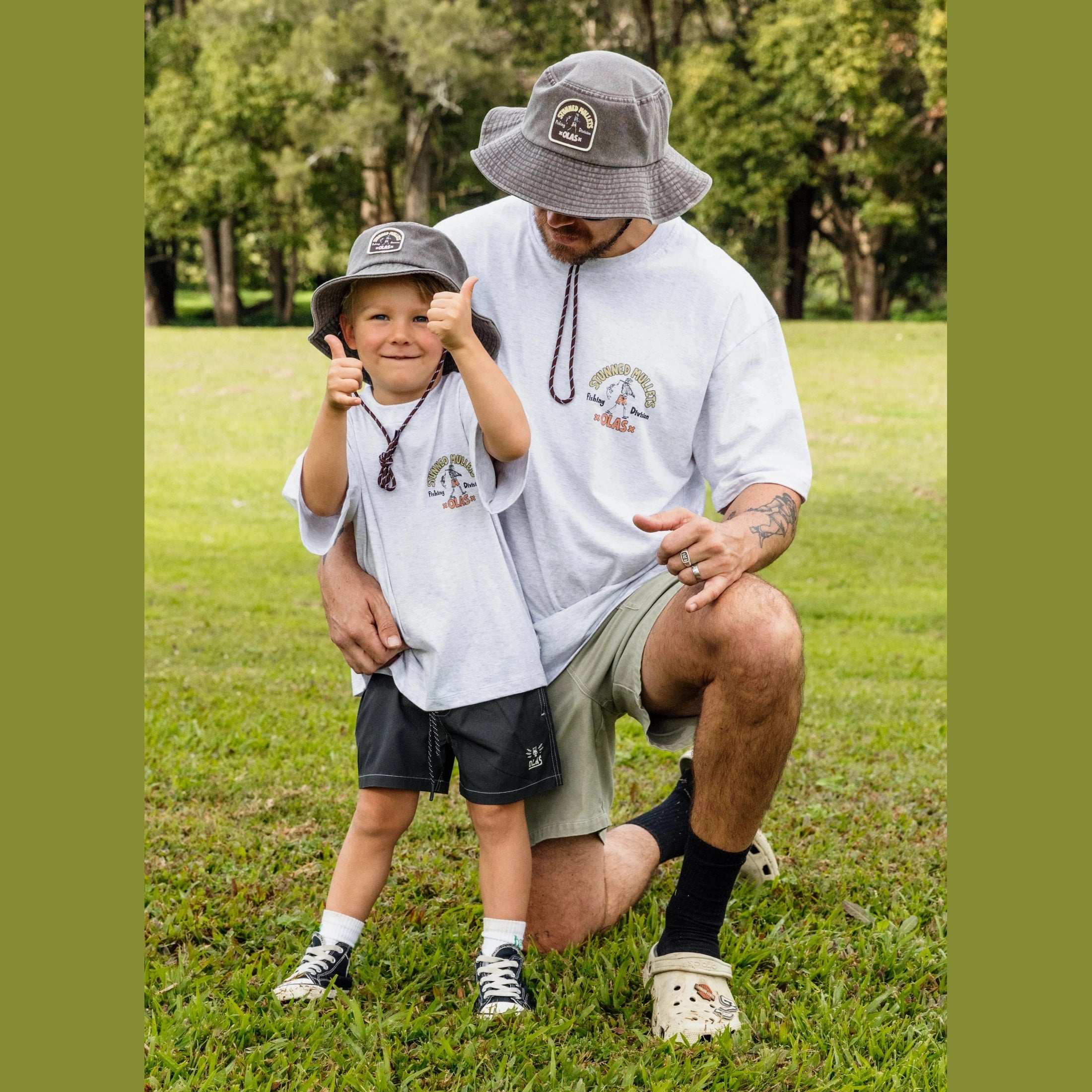 OLAS SUPPLY Stunned mullets mini tee