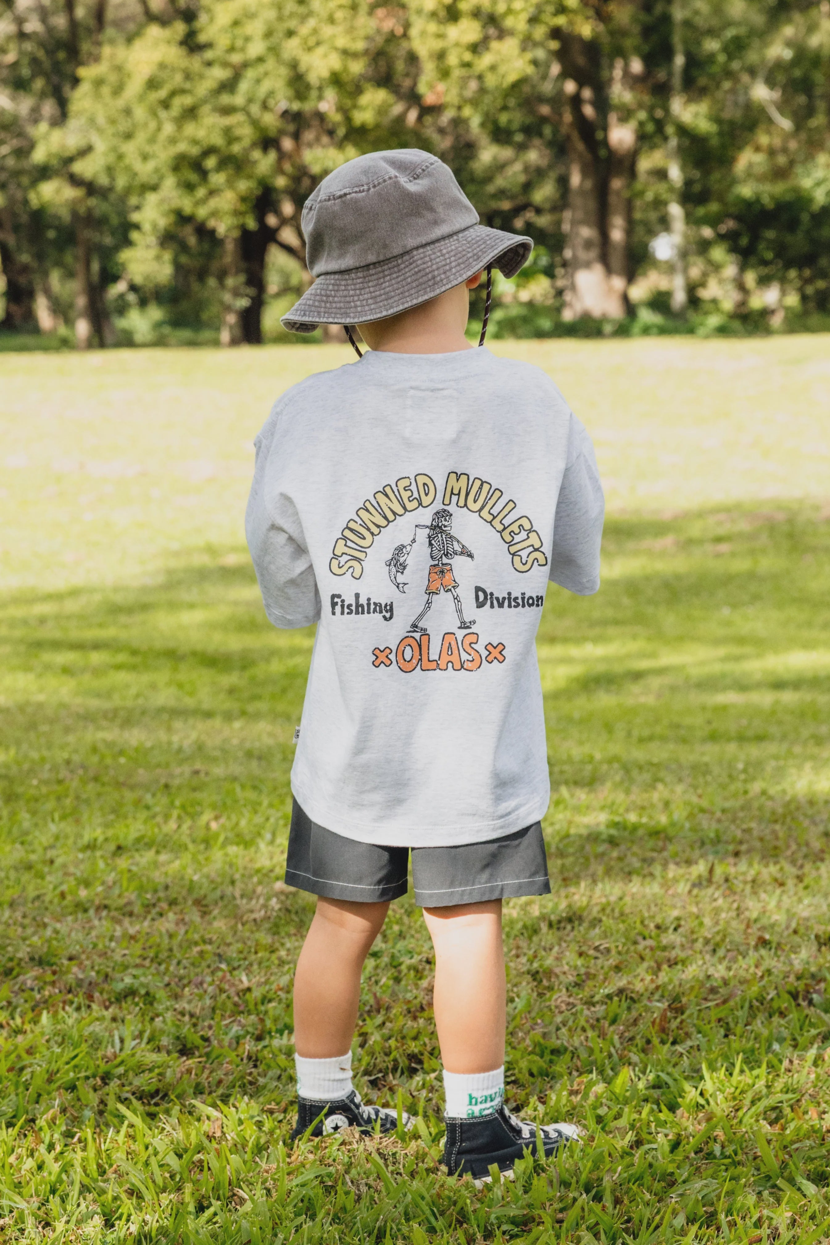 OLAS SUPPLY Stunned mullets mini tee