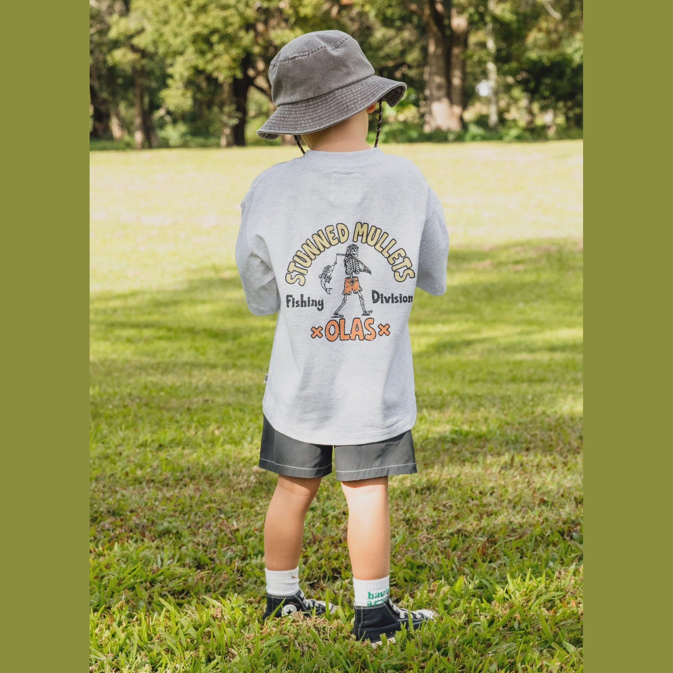 OLAS SUPPLY Stunned mullets mini tee