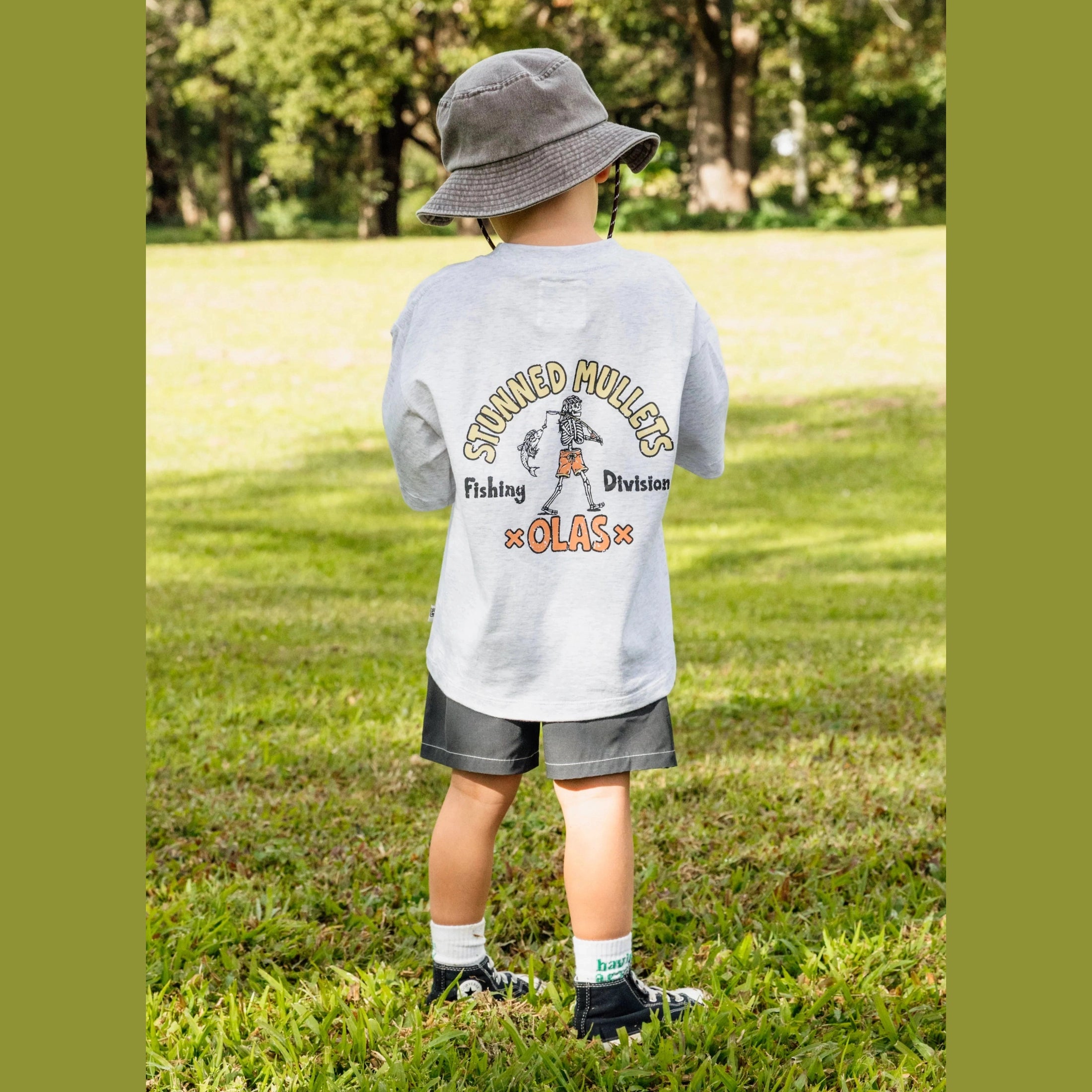 OLAS SUPPLY Stunned mullets mini tee