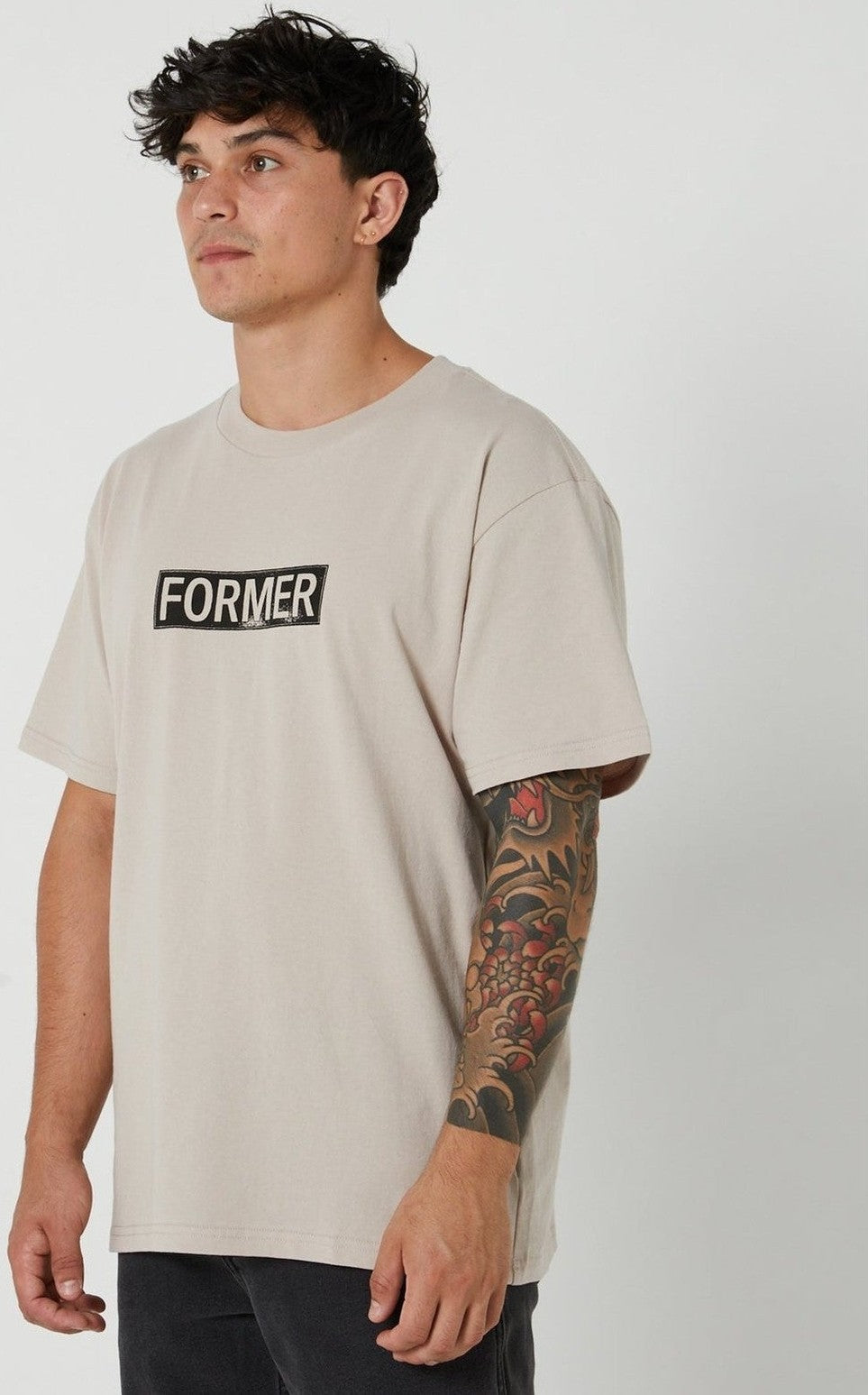 Former Legacy Plate T-Shirt - Stone
