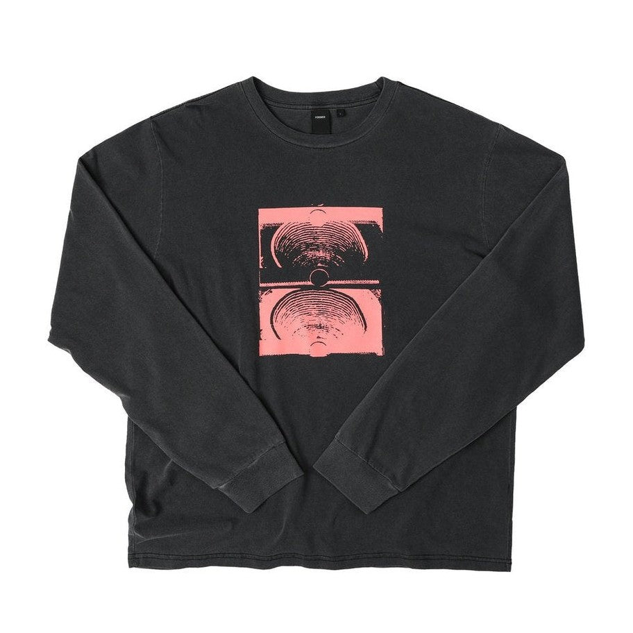 Former crux ls t-shirt - washed black