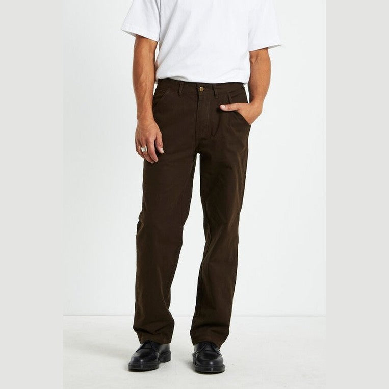 Former distend vt pant - brown