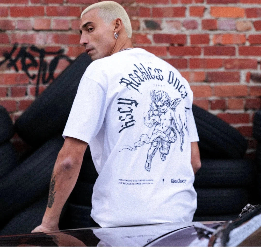 KSCY Gagie box fit tee - Optical white