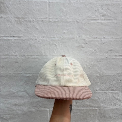 Somewhere corduroy dad cap - Blush