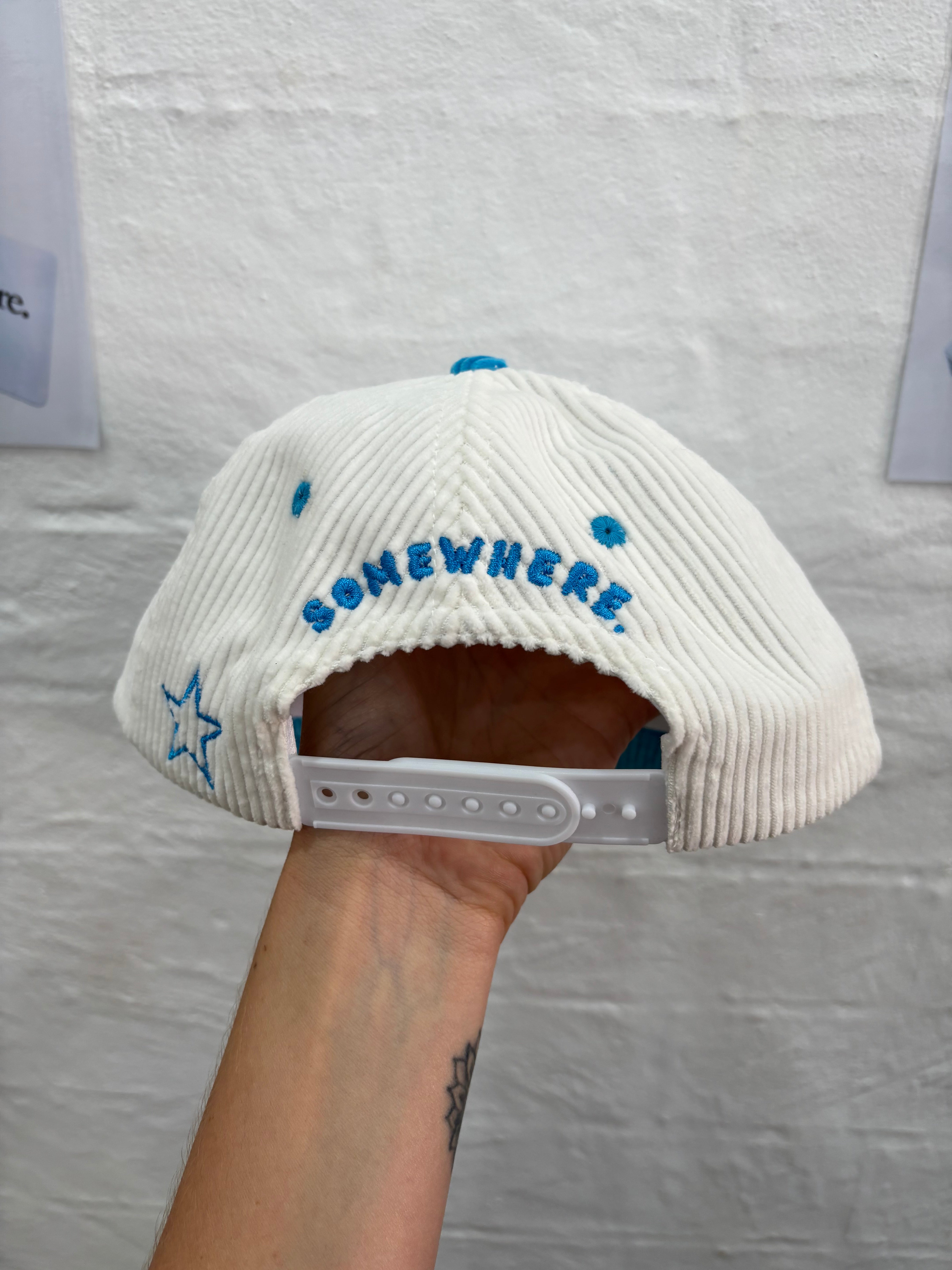 Somewhere Mini – “Rizzler” Cord Cap Blue – Kids