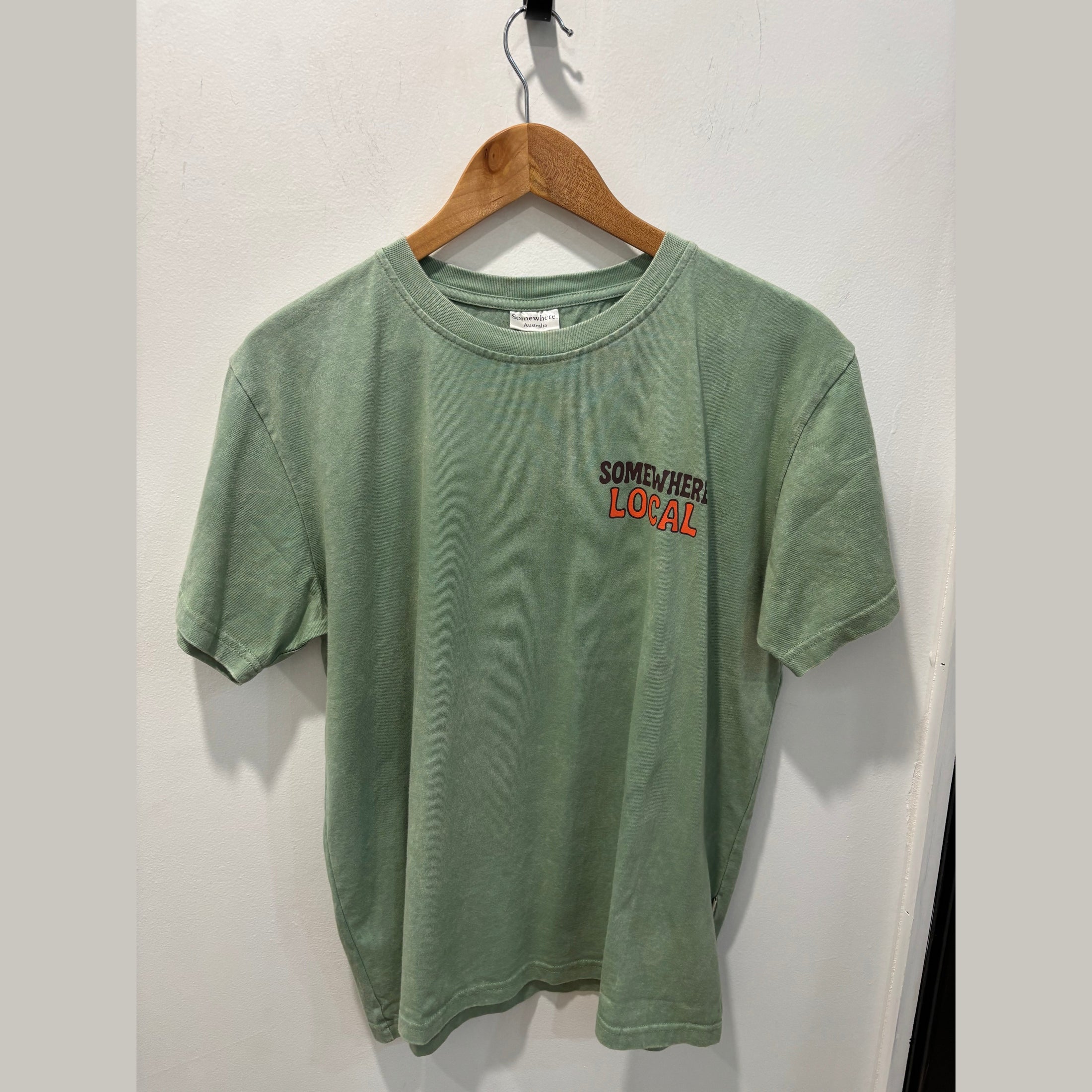 Somewhere - Local Tee - Sage