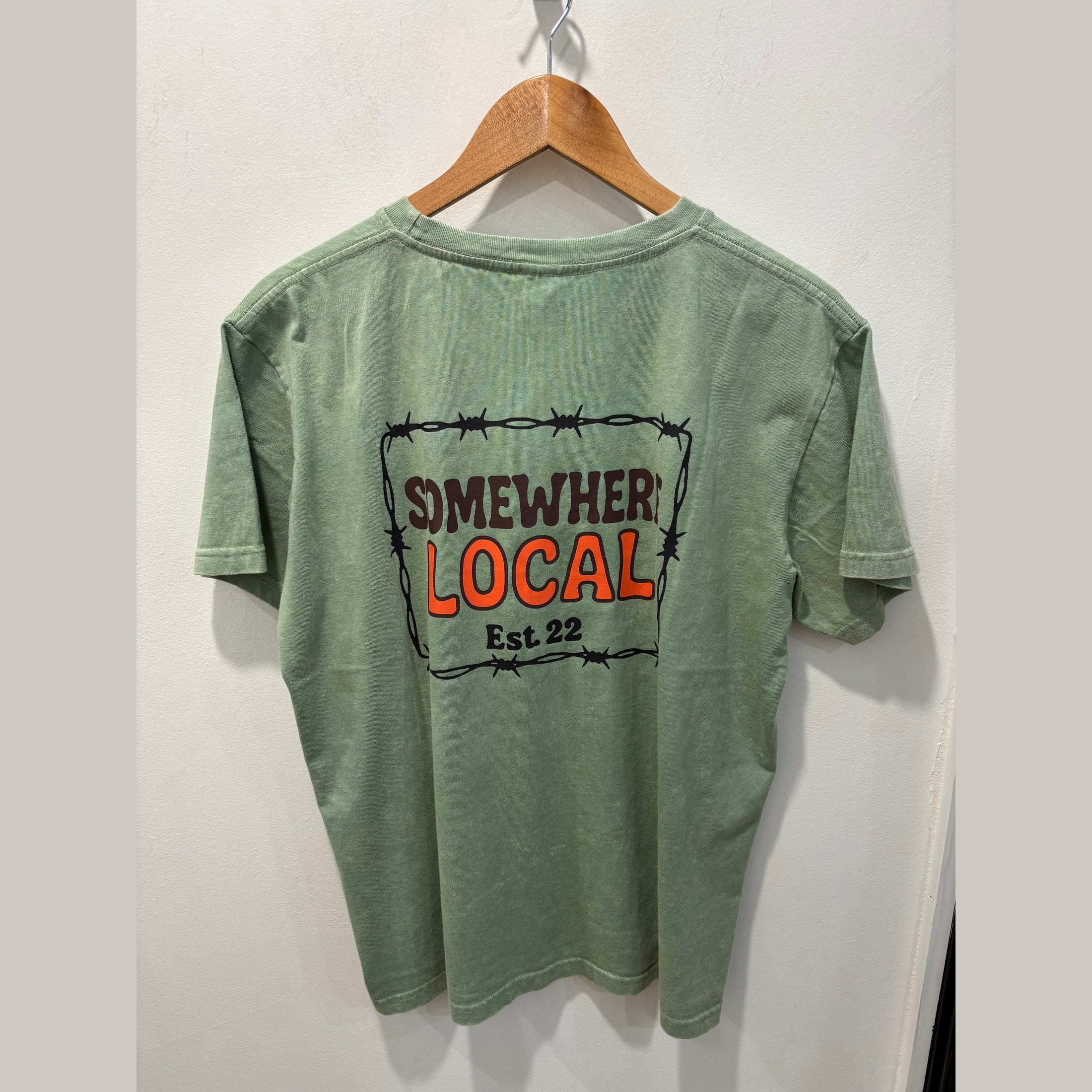 Somewhere - Local Tee - Sage