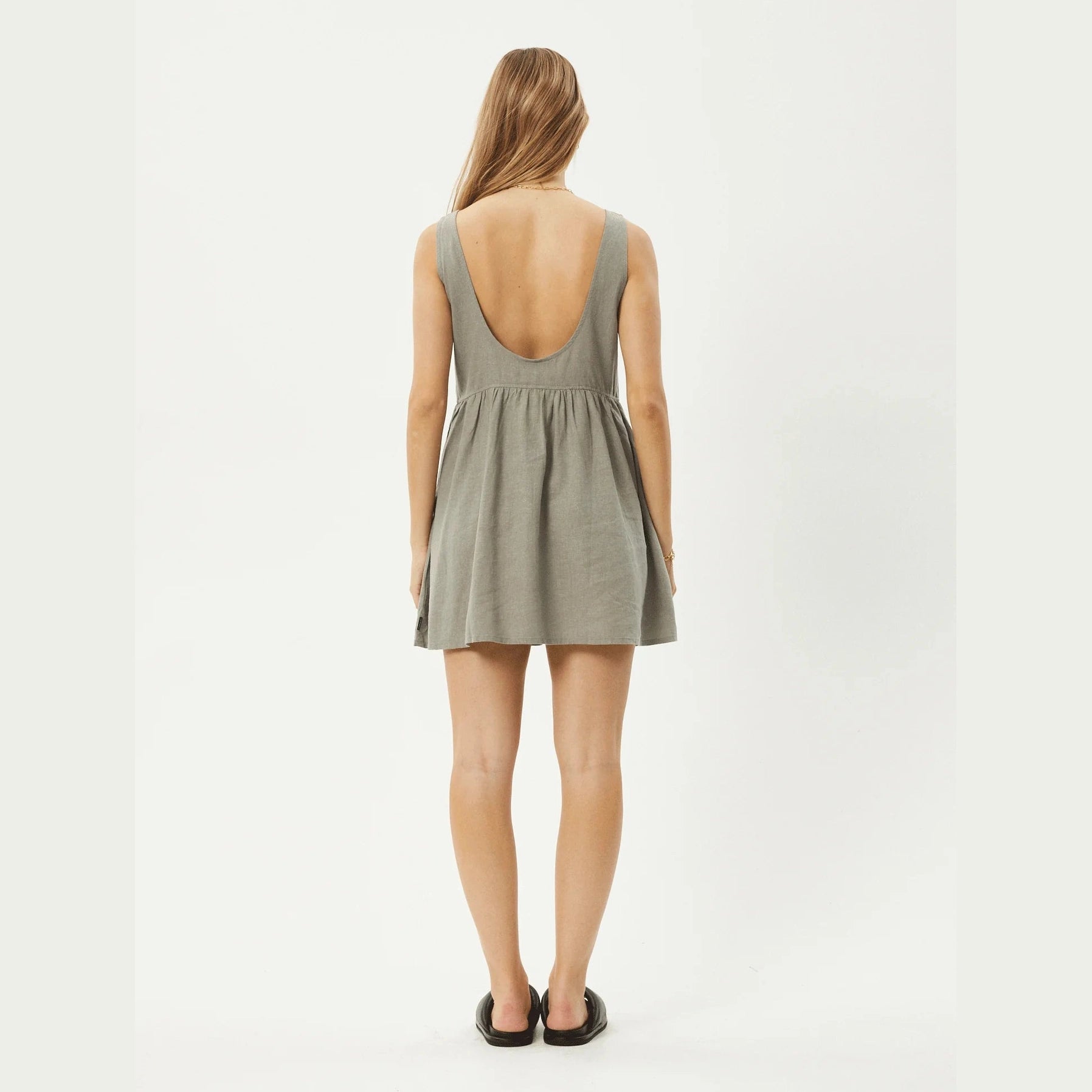 AFENDS Jesse mini dress - Olive