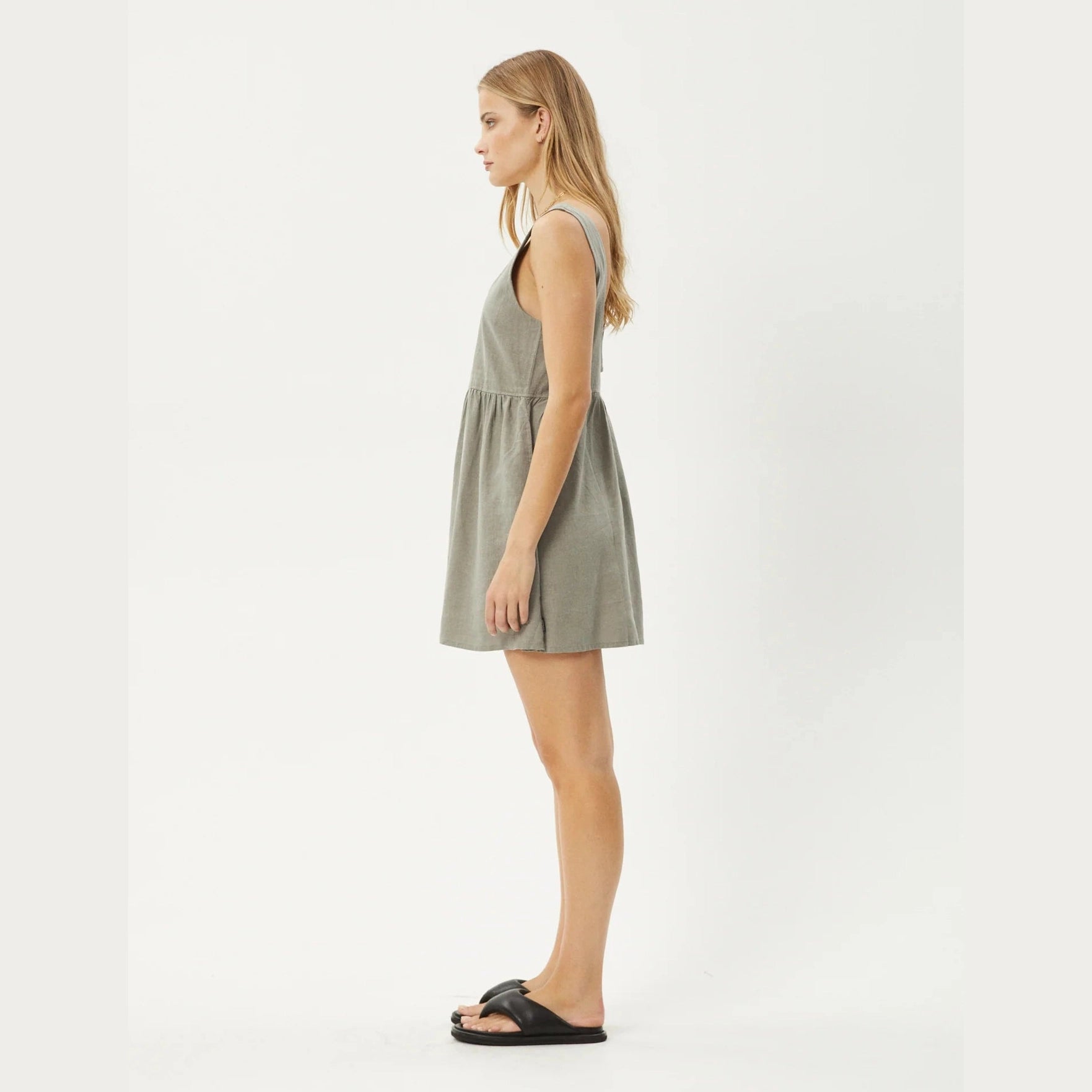 AFENDS Jesse mini dress - Olive